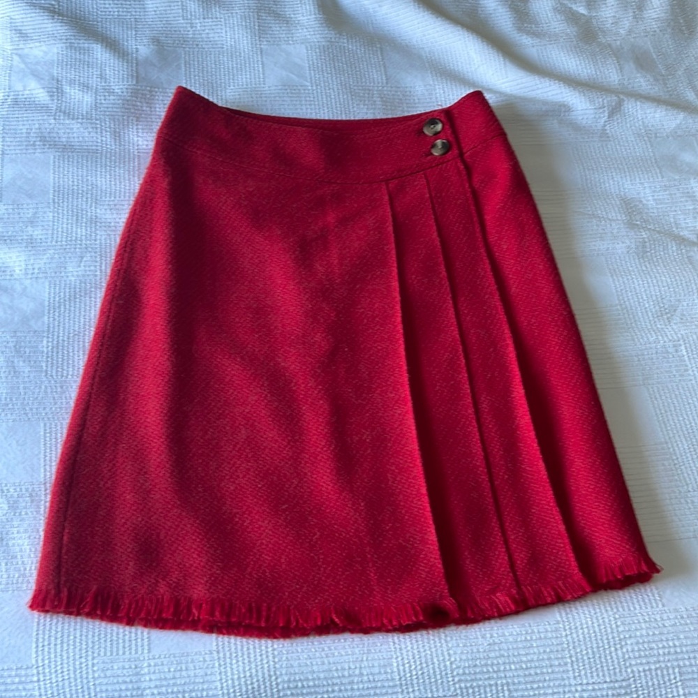 Isaac Mizrahi for Target Red Skirt